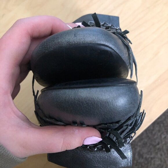 NINE WEST Utton Metallic Kiltie Pumps - Office Siren - Picture 11 of 13